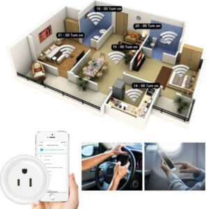 🔌 Enchufe Inteligente WiFi – Controla tu Hogar con Alexa y Google