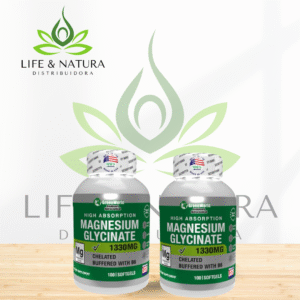 ✨ Glicinato de Magnesio – 100 Softgels x2 (Pack Doble)